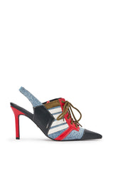 AZALEA WANG GENISIS MULTI SPORTY SLING BACK PUMP