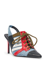 AZALEA WANG GENISIS MULTI SPORTY SLING BACK PUMP