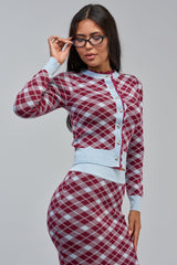 AVA ARGYLE CARDIGAN