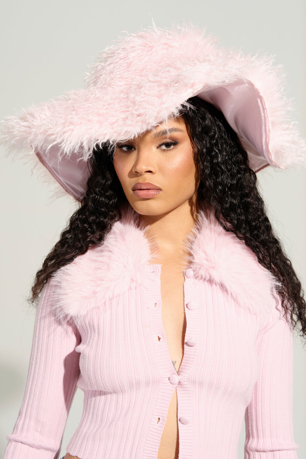 CALL ME BABY FAUX FUR HAT