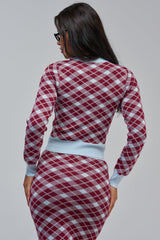 AVA ARGYLE CARDIGAN