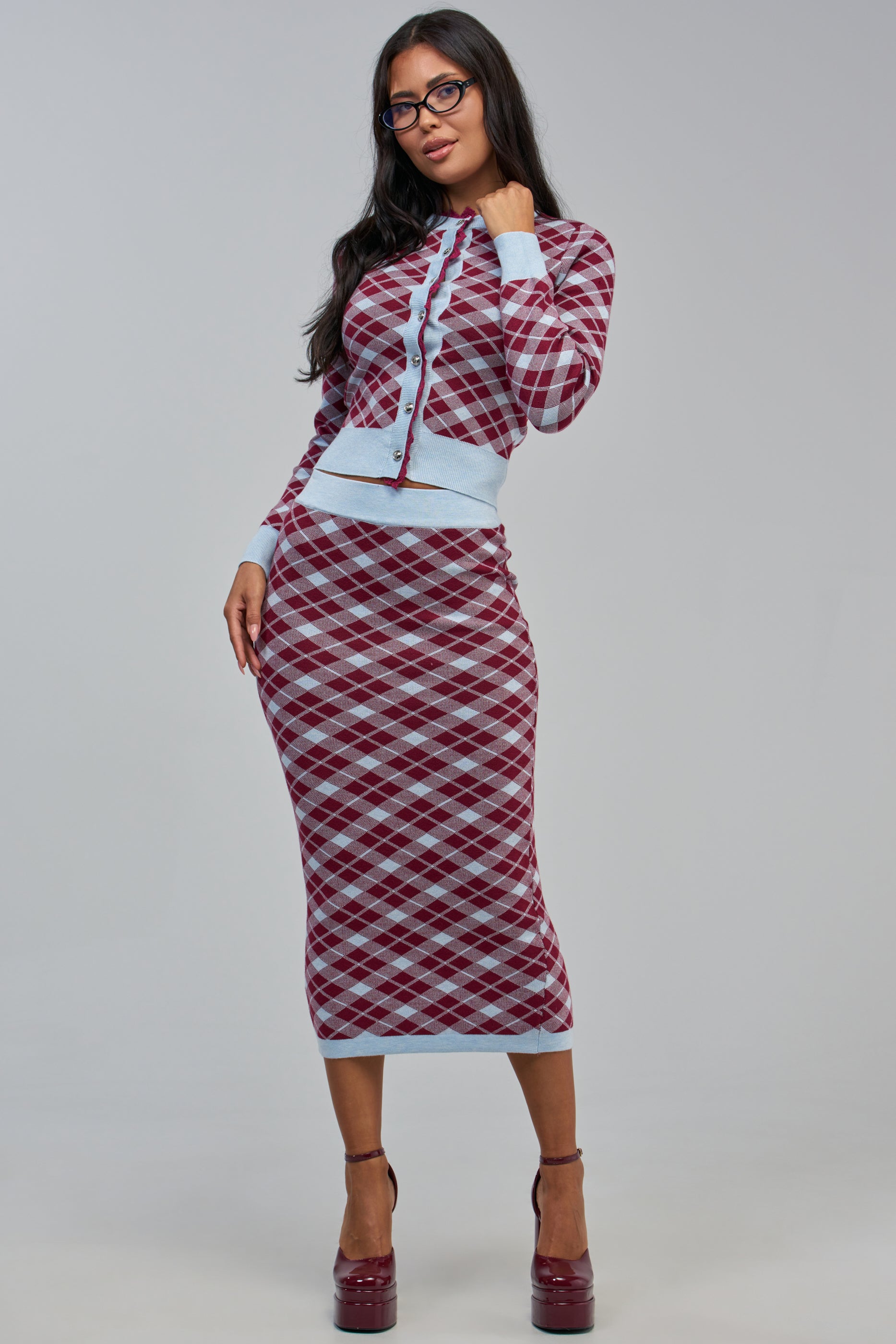 AVA ARGYLE CARDIGAN