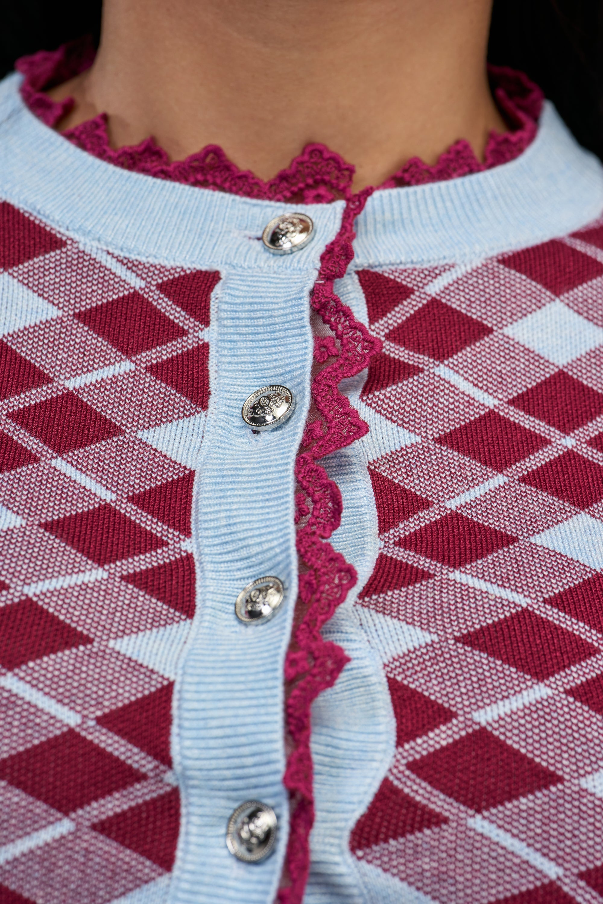 AVA ARGYLE CARDIGAN