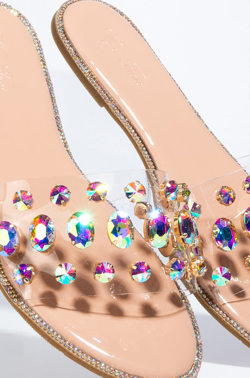 CALL ME HONEY RHINESTONE SANDAL